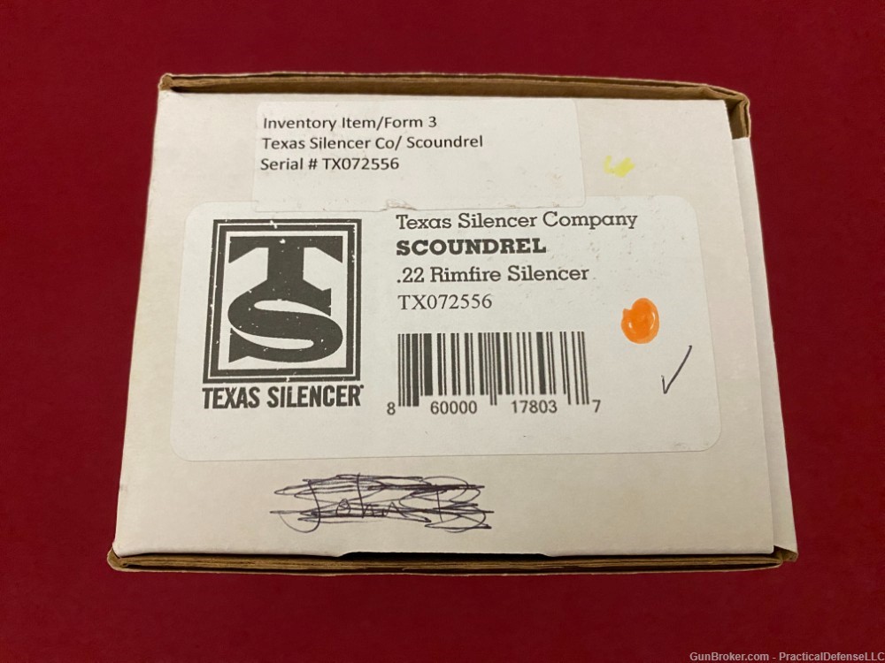 New Texas Silencer Scoundrel .22 Rimfire Silencer, rated for all rimfires  -img-31