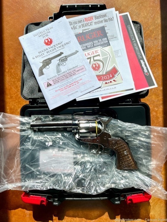 RUGER VAQUERO STAINLESS TALO Limited Short Spur 357 Mag NIB 5159-img-3
