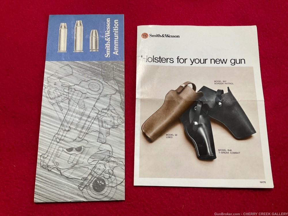 Vintage Smith & Wesson 29 revolver 44mag SW pistol presentation box 44 s&w-img-24