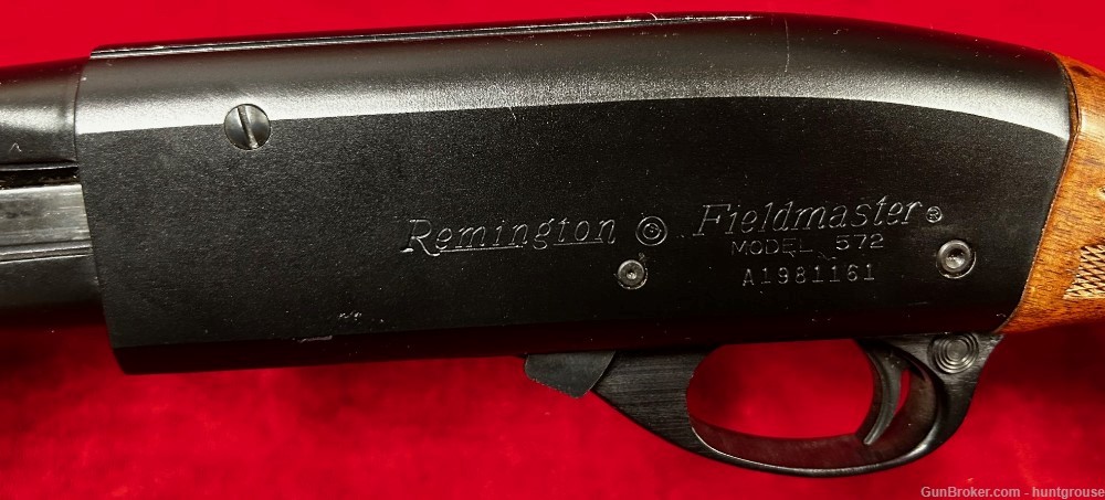 Remington 572 BDL Deluxe Fieldmaster .22 Long Rifle/Long/Short 21" BBL Blue-img-2