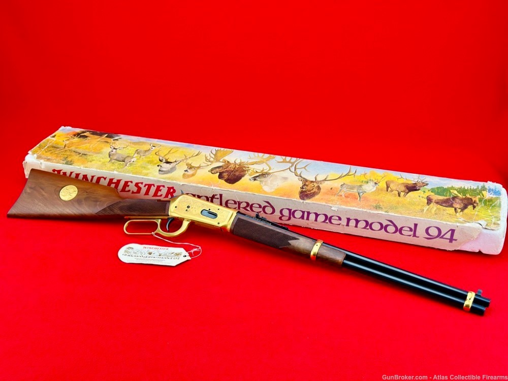 1978 Winchester Model 94 Carbine Lever Action 30-30 WIN 20" *ANTLERED GAME*-img-9