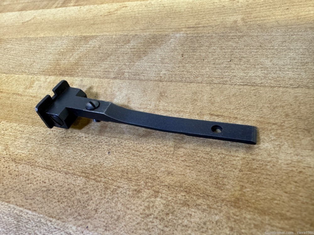 Rear adjustable sight for early S&W revolver-img-0