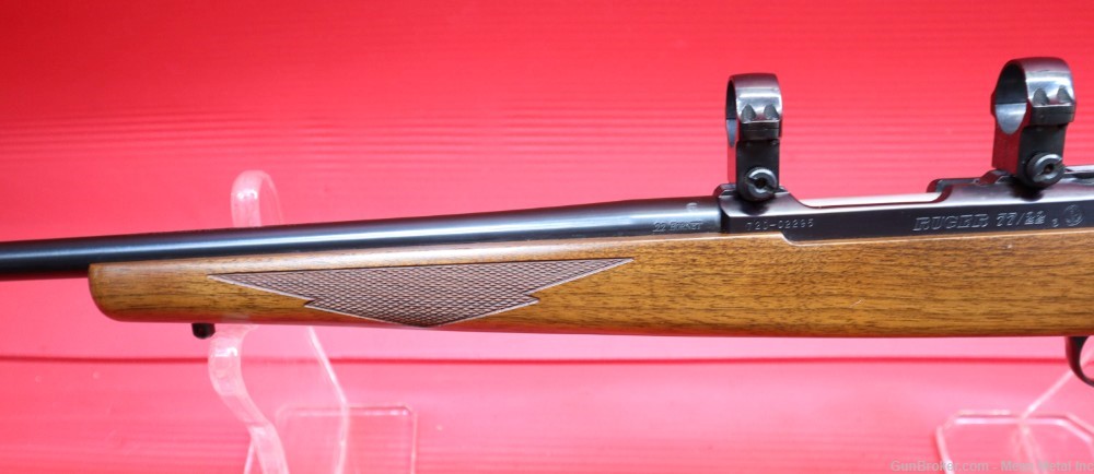 Ruger 77/22 22 Hornet 20" Walnut/Checkered *Outstanding Classic Rifle* -img-3
