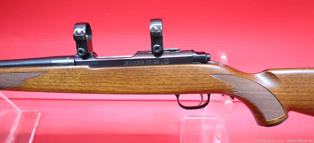 Ruger 77/22 22 Hornet 20" Walnut/Checkered *Outstanding Classic Rifle* -img-4