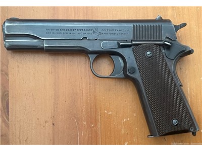 Colt model of 1911 U.S. Army .45 ACP made in 1919 S13 