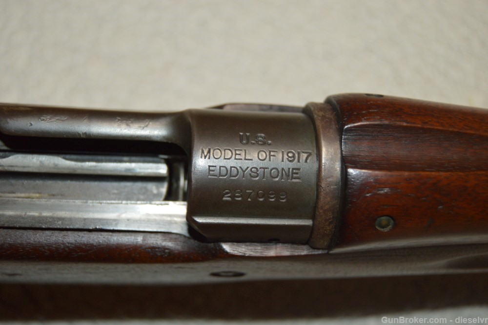 TOTALLY ORIGINAL Eddystone 1917 Enfield 30-06 Rifle VERY NICE-img-14