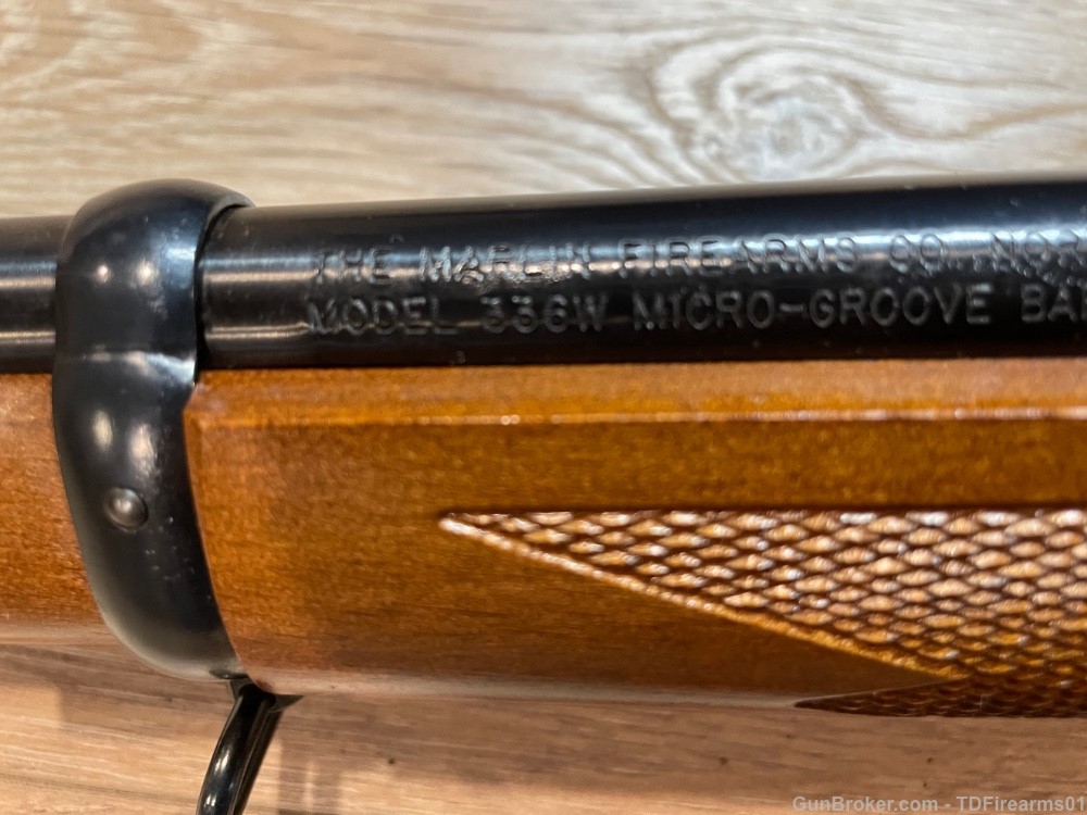 Marlin 336 336w .30-30 JM stamped gold trigger Pre-Remington -img-11