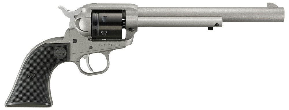 Ruger Wrangler 22 LR Revolver 7.50 Silver Cerakote 2039-img-0
