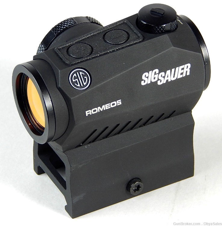 Sig Sauer ROMEO5 1x20mm 2 MOA Red Dot Sight w/ Mounts - SOR52001-img-3