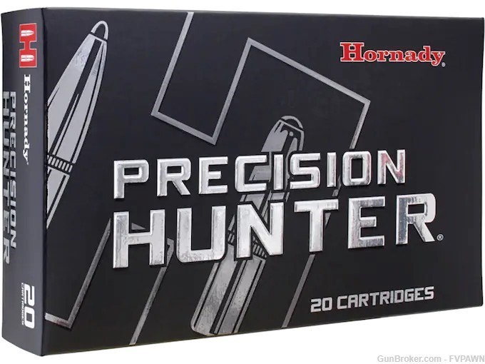 2 Box Hornady Precision Hunter Ammunition 7mm-08 Remington 150 Grain ELD-X -img-0
