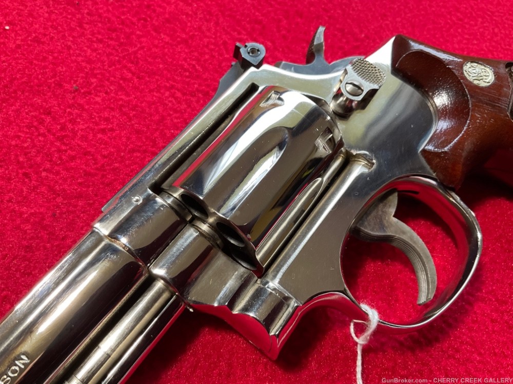 Vintage Smith & Wesson 19 combat revolver 357mag pistol box 357 S&W magnum -img-4