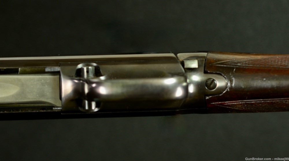 Winchester Model 12 Black Diamond Trap solid rib 12 gauge -img-15