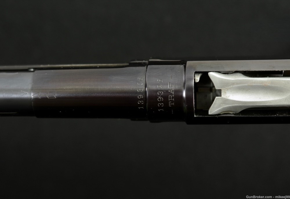 Winchester Model 12 Black Diamond Trap solid rib 12 gauge -img-13