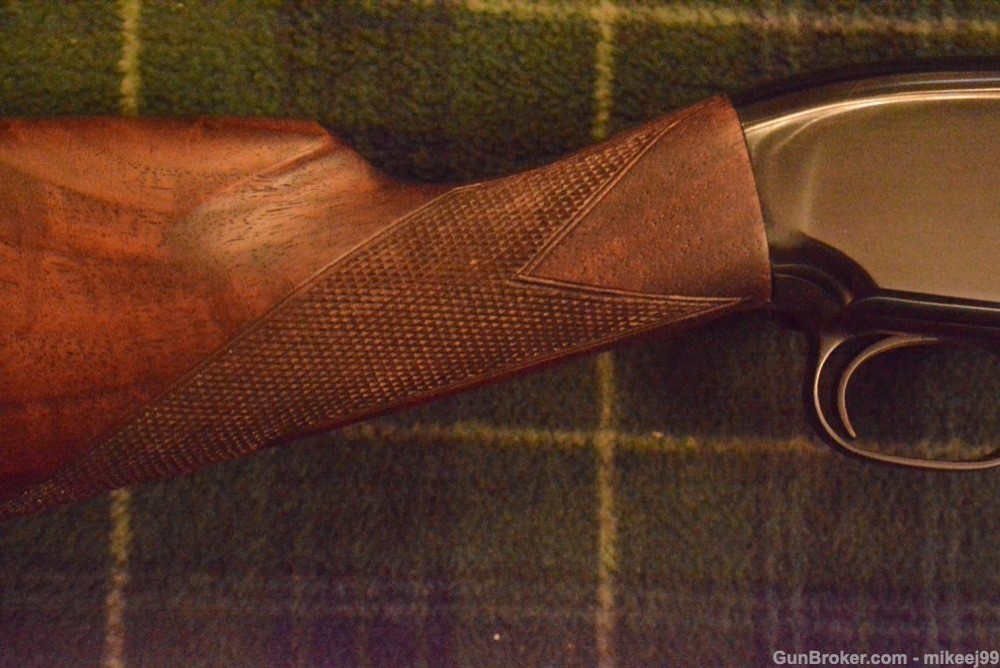 Winchester model 12 20 gauge 1930 solid rib with AA straight grip wood-img-15