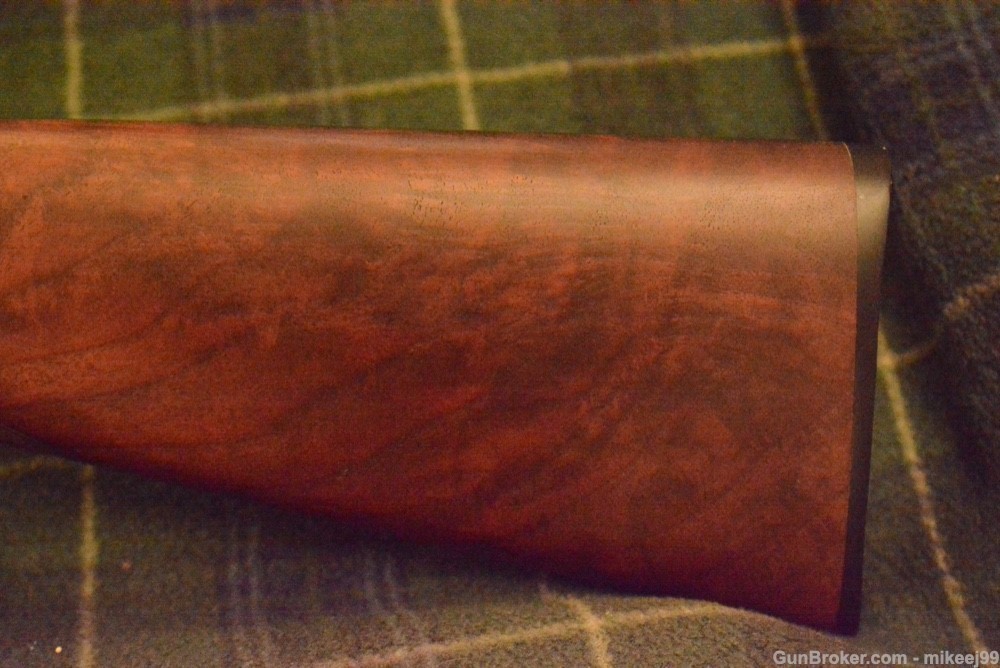 Winchester model 12 20 gauge 1930 solid rib with AA straight grip wood-img-3