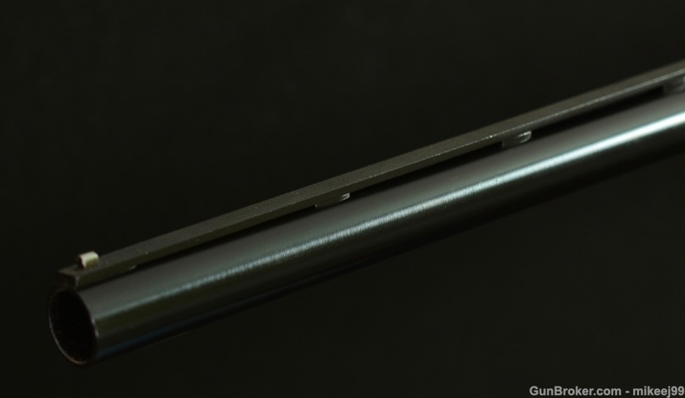 Winchester Model 12 Black Diamond trap 2 pin milled rib 12 gauge-img-10