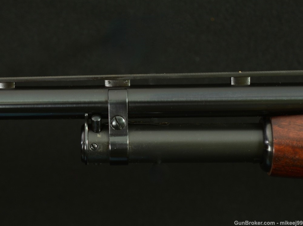 Winchester Model 12 Black Diamond trap 2 pin milled rib 12 gauge-img-7