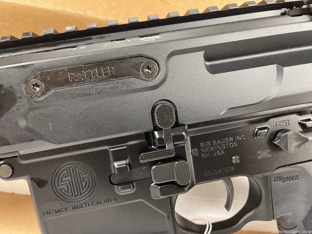 FACTORY NEW SIG MCX RATTLER 5.56MM LOW START NO RESERVE -img-1