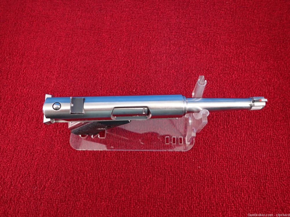 Scarce Ruger MKII 22 LR 4.5" Pensil Tapered Stainless Excellent Mfg 1985-img-4