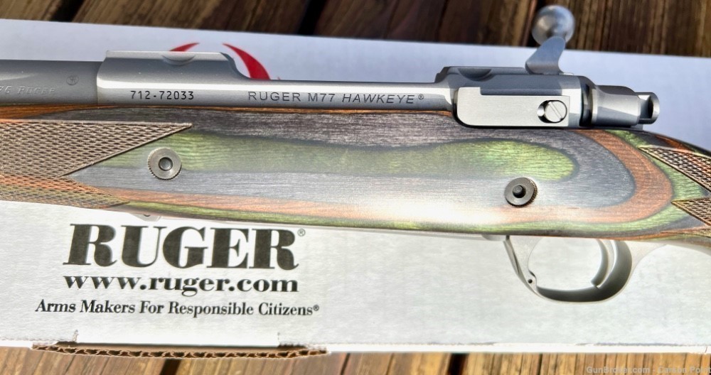 Ruger 77 Hawkeye Guide Gun .375 Ruger Stainless 20" NIB Model 47125-img-19