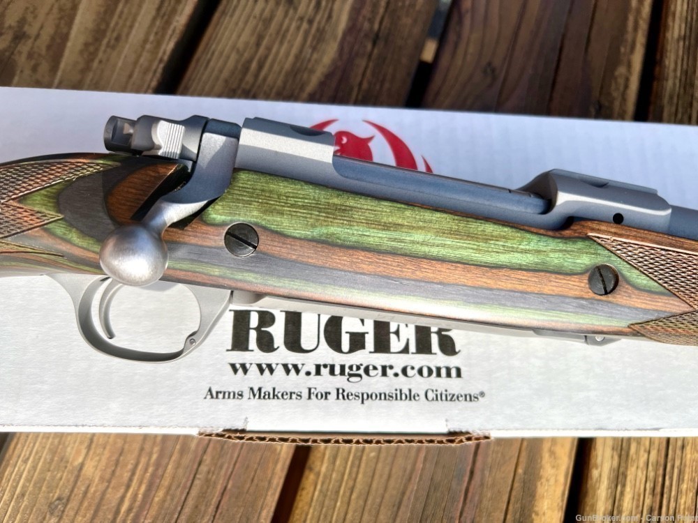 Ruger 77 Hawkeye Guide Gun .375 Ruger Stainless 20" NIB Model 47125-img-0