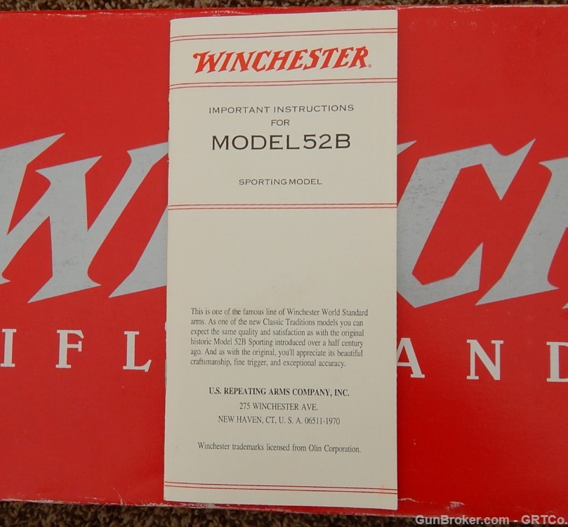 Winchester 52-B Bolt Action Rifle - .22 LR - 1998-img-54