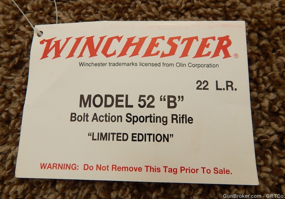 Winchester 52-B Bolt Action Rifle - .22 LR - 1998-img-50
