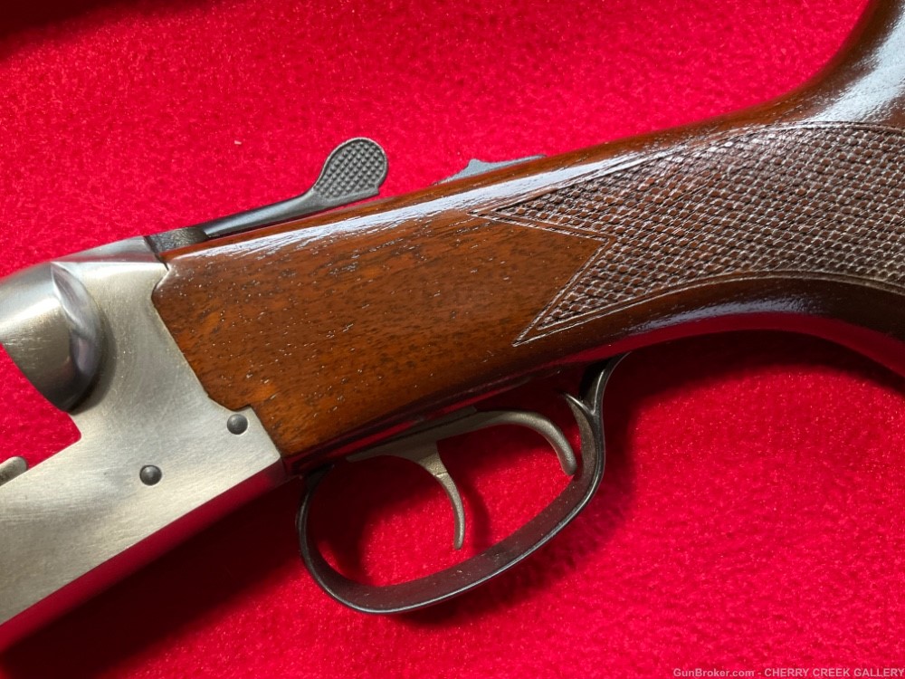 Vintage new STOEGER COACH 12g SXS shotgun 20” barrel Brazil cowboy gun 12 -img-8