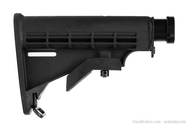 AR15 MIL-SPEC STOCK FOR AR 15 - ADJUSTABLE - M4 STYLE Carbine -img-0