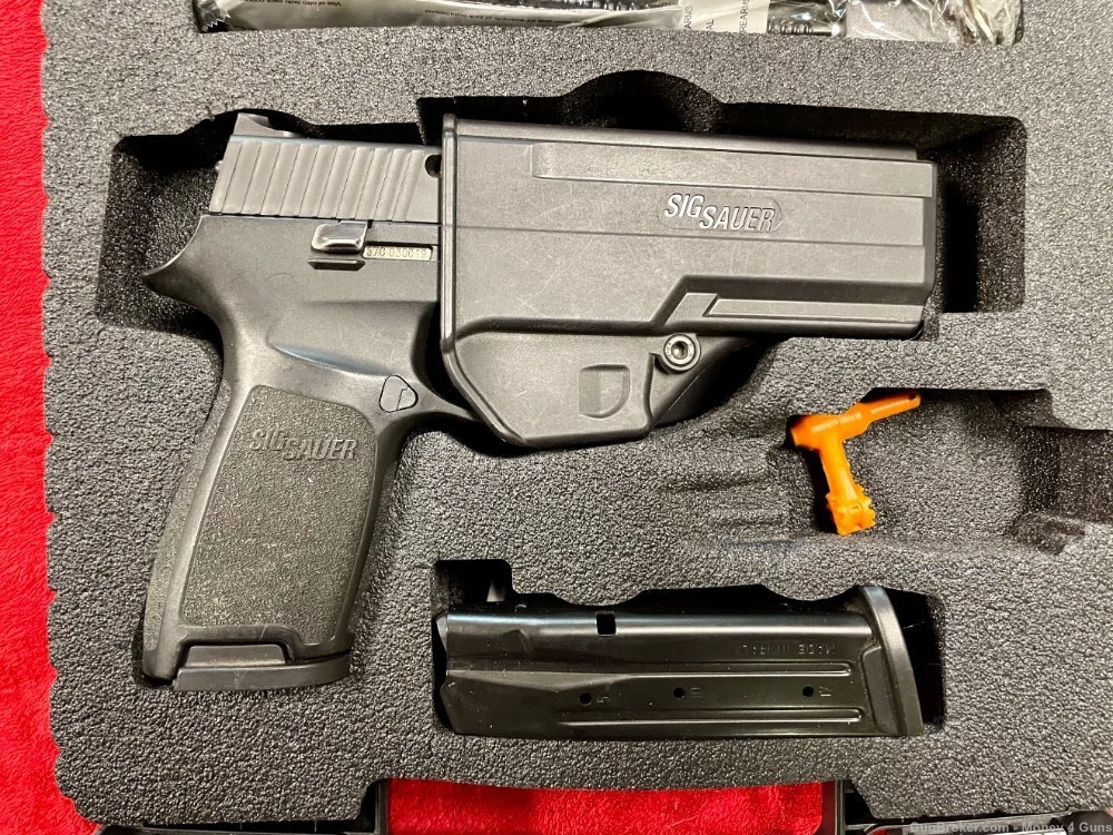 Sig Sauer P250 9mm With Original Box and Holster-img-2