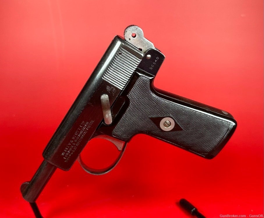 Webley & Scott W&S Model 1908 Pocket Semi-Automatic Pistol Very Nice Clean -img-0