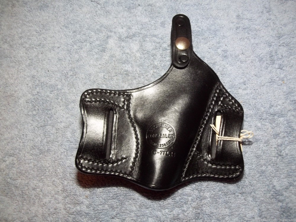 Walther PPK/S NOS Bucheimer Left Hand Concealer Leather Holster 22 32 380-img-7