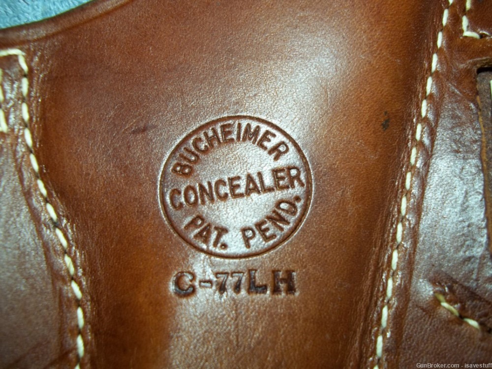 Walther PPK/S NOS Bucheimer Left Hand Concealer Leather Holster 22 32 380-img-8