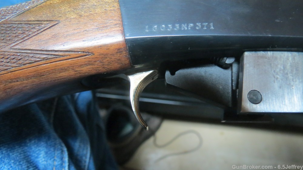  Great Browning Low Wall 1885 in 260 Remington 6.5 octagon wood-img-12