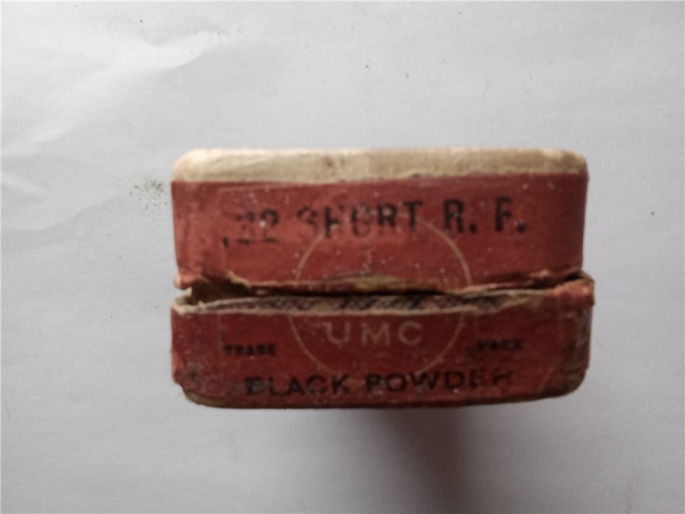 Remington UMC 32 Short Rim Fire black powder full box ammo-img-5