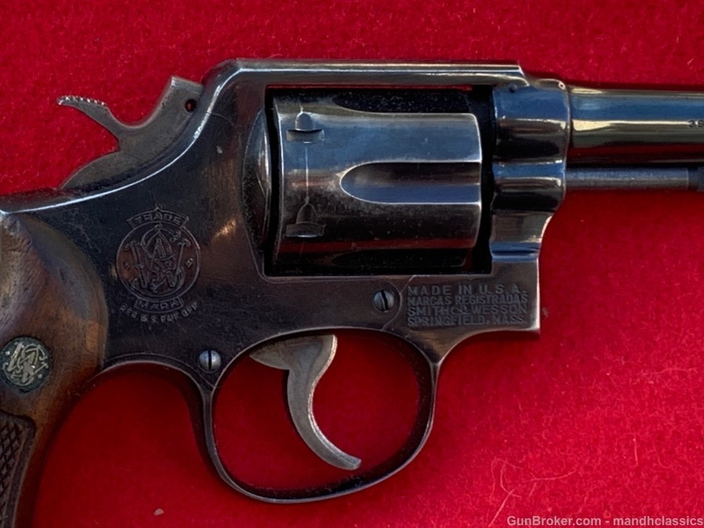 Nice 1963 Smith & Wesson (S&W) 10 -5, 4" bbl, blued, 38 Spec-img-2