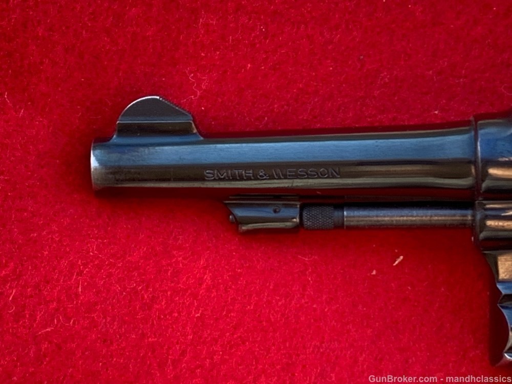 Nice 1963 Smith & Wesson (S&W) 10 -5, 4" bbl, blued, 38 Spec-img-8