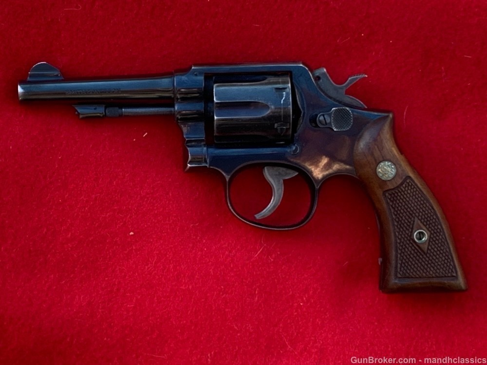 Nice 1963 Smith & Wesson (S&W) 10 -5, 4" bbl, blued, 38 Spec-img-9