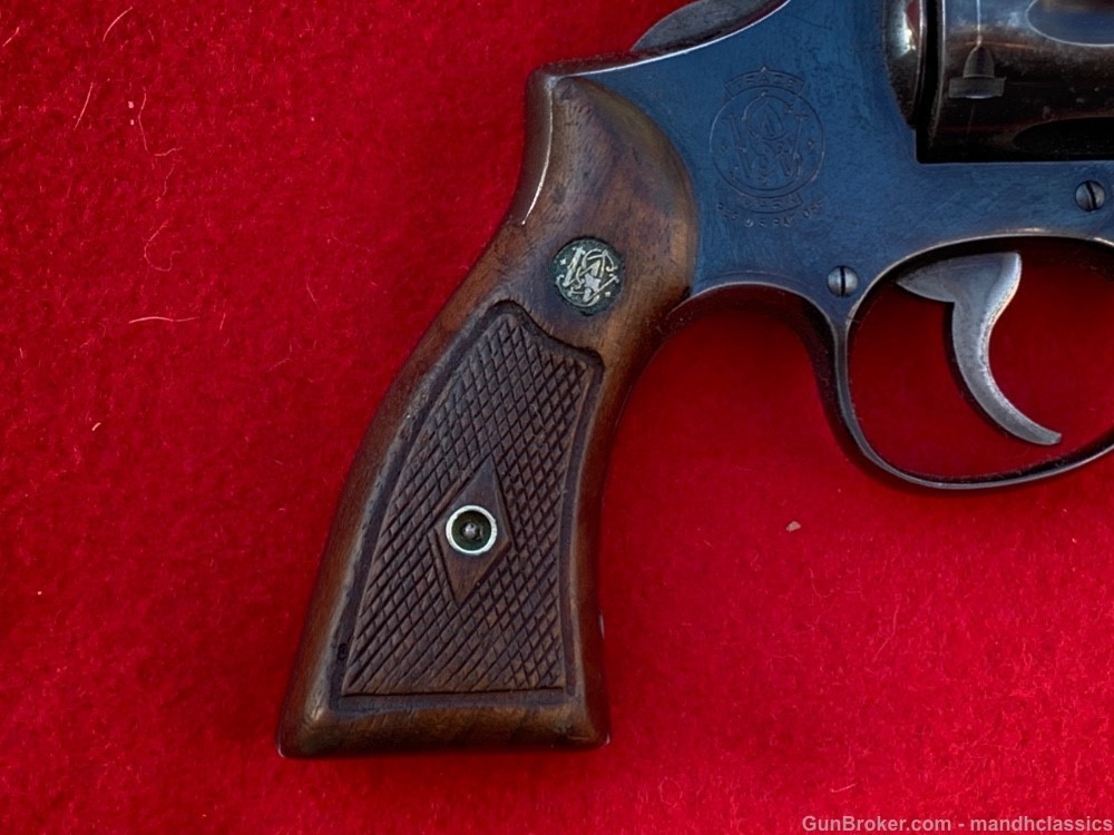 Nice 1963 Smith & Wesson (S&W) 10 -5, 4" bbl, blued, 38 Spec-img-1