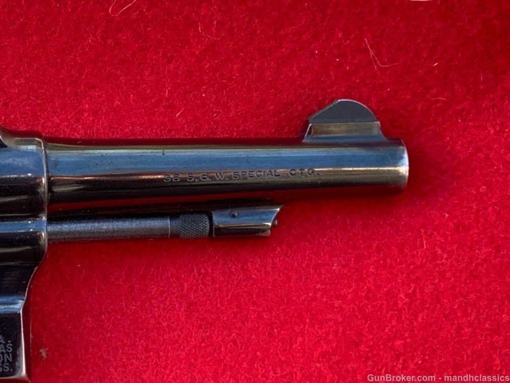 Nice 1963 Smith & Wesson (S&W) 10 -5, 4" bbl, blued, 38 Spec-img-3