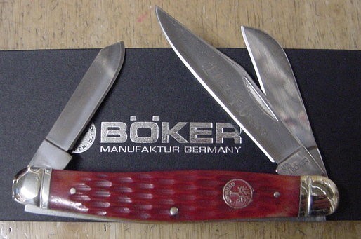 Boker Red Shield Stockman  Knife BO110753-img-0