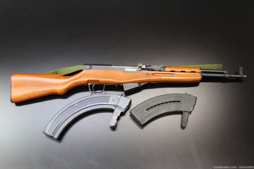 Norinco SKS Chinese 56 Paratrooper Matching 7.62x39 AK + 10 30 & 50rd Mags-img-0