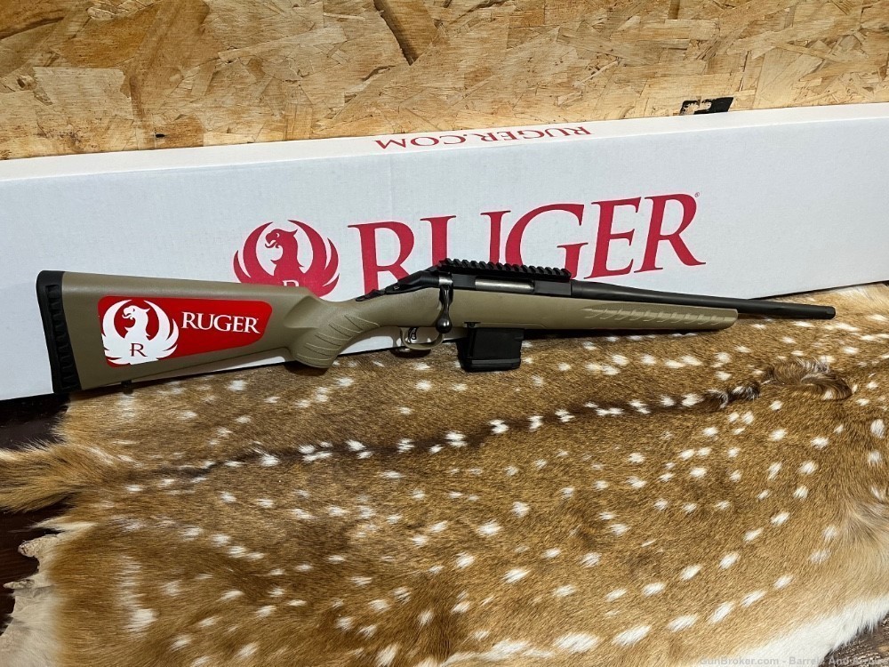 Ruger American Ranch Rifle 5.56 / 223 Rem Factory New In Box FDE-img-0