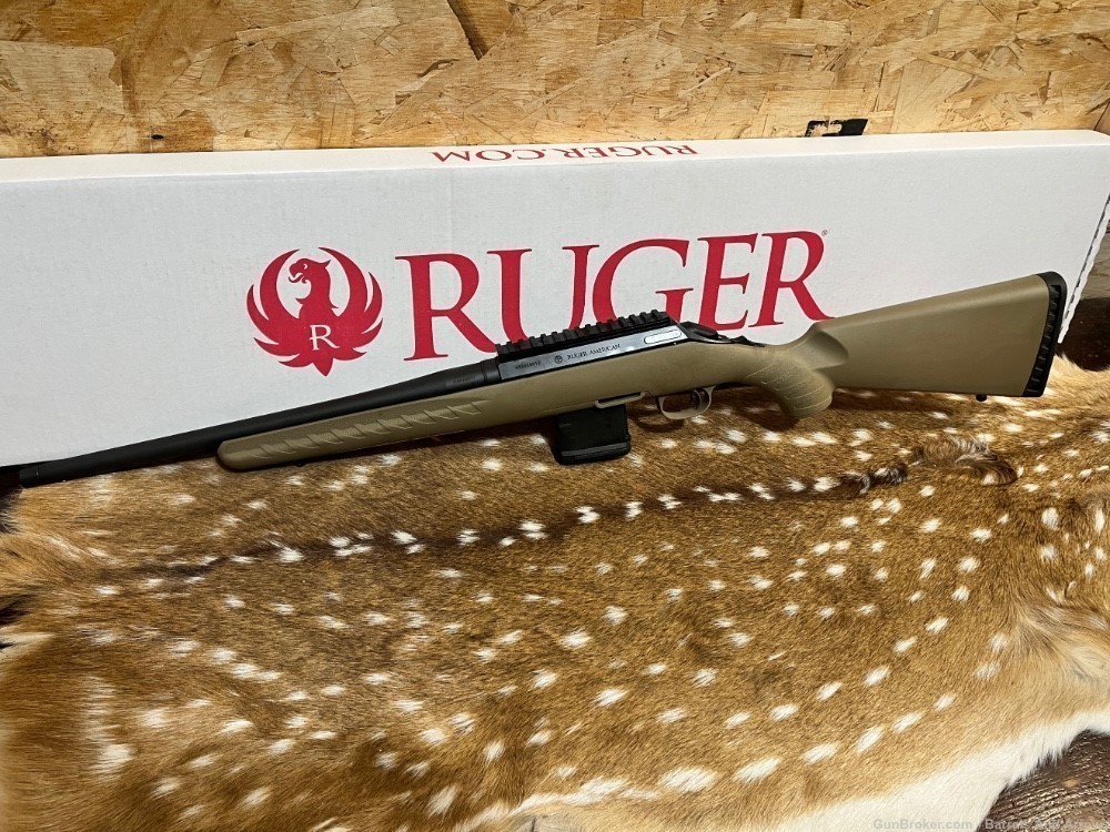 Ruger American Ranch Rifle 5.56 / 223 Rem Factory New In Box FDE-img-6