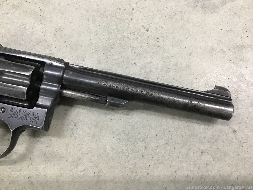 Smith & Wesson Model K-22 Masterpiece Pre 17 .22LR 6” Barrel Matching C&R-img-2