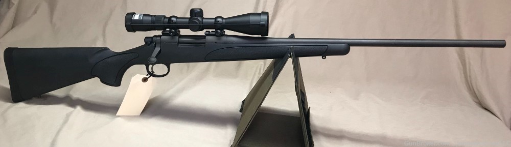 Remington 700 bolt action .223 rifle w/ Nikon scope!-img-2