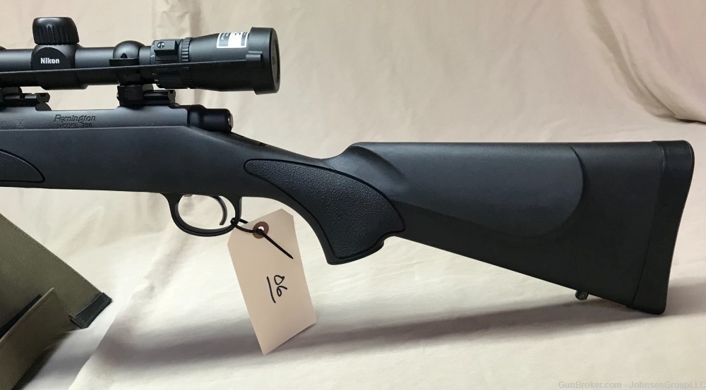 Remington 700 bolt action .223 rifle w/ Nikon scope!-img-7