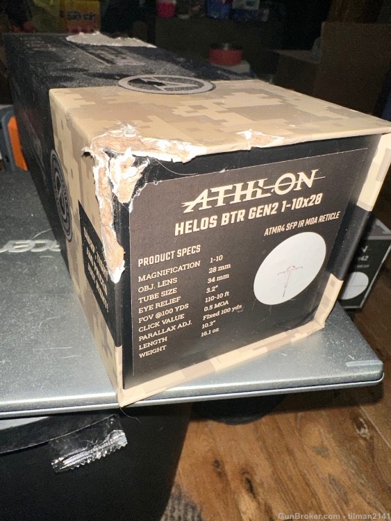 3 scopes Athlon Argos, Athlon Helos, GPO. New in boxes-img-3