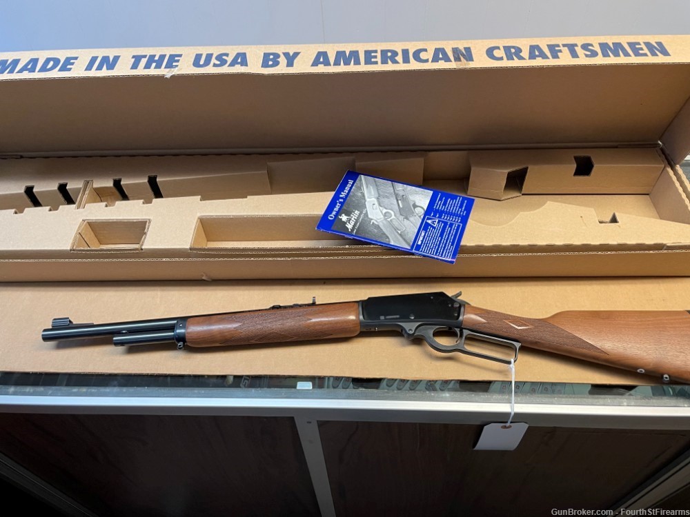 lever action Marlin 1895 45-70 Guide Gun W/box (Like New!)-img-2