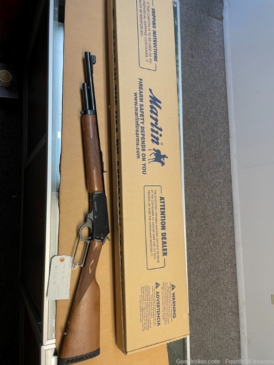 lever action Marlin 1895 45-70 Guide Gun W/box (Like New!)-img-0